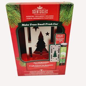 Scentsicles Scented Ornament Holders 3-Pack Ornaments Christmas Tree Holiday